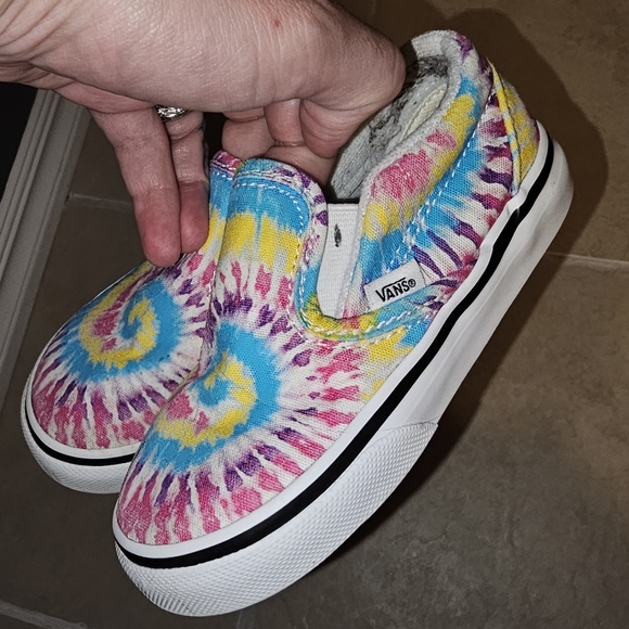 Toddler tie dye Vans - Picture 3 of 4